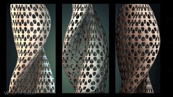 Vases (VZ_2777) 3D model for CNC machine