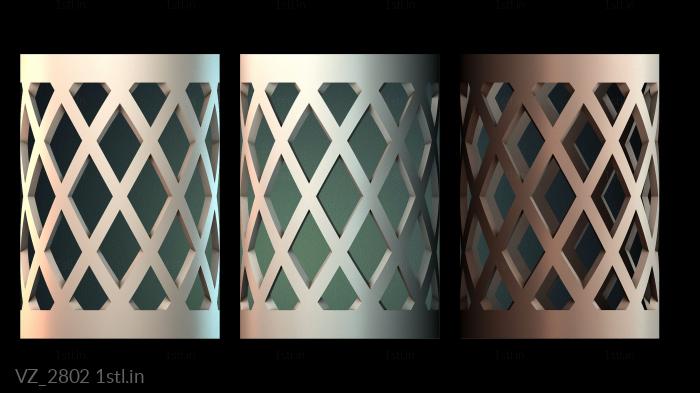 Vases (VZ_2802) 3D model for CNC machine
