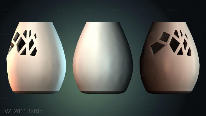Vases (VZ_2811) 3D model for CNC machine