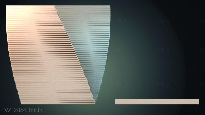 Vases (VZ_2854) 3D model for CNC machine