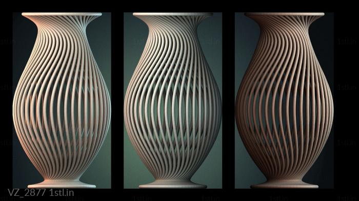 Vases (VZ_2877) 3D model for CNC machine