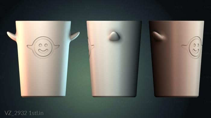 फूलदान (VZ_2932) सीएनसी मशीन के लिए 3D मॉडल